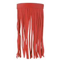 Naczółek z frędzlami przeciwko muchom York Classic, czerwony