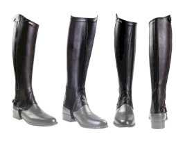 Czapsy Hippica ELASTIC, czarne