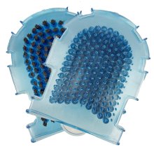 Rękawica do mycia koni, niebieska