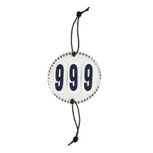 Numerki startowe York z kryształkami 3-cyfrowe