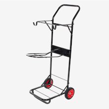 Wózek stajenny, czarny