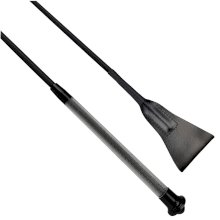 Bat z żelową rączką York Gel Jumping, czarny