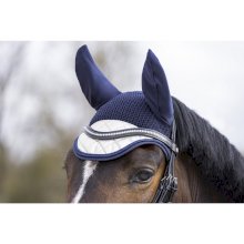 Nauszniki Golden Queen, granatowo złote