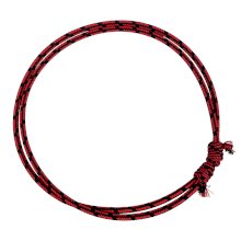 Cordeo York, czarno-czerwone