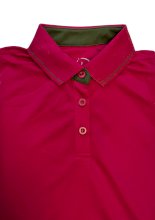 Koszulka Polo HKM Classico, żurawina