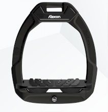 Strzemiona bezpieczne FLEX-ON safe on,  skośne wkładki ultragrip, czarne