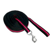 Lonża nieparząca York, czarno-malinowa