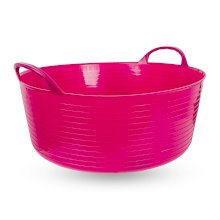 Wiadro/żłób York Flexitub 16l, różowe