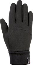 Rękawiczki jeździeckie zimowe HKM, czarne