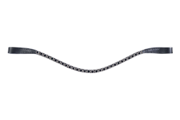 Naczółek HKM Precious, czarny