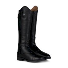 Zimowe oficerki jeździeckie dla dzieci Horze Rover, czarne