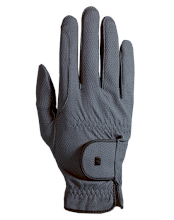 Roeckl, rękawiczki jeździeckie Roeckl-Grip, grafitowe