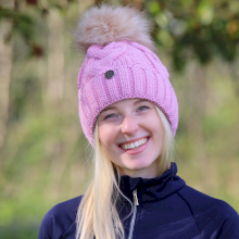 Czapka zimowa Horsenjoy Aida, liliowa