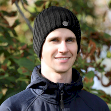 Czapka męska zimowa Horsenjoy Dastin, czarna