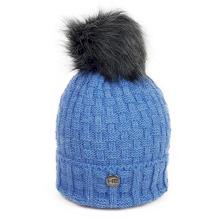 Czapka zimowa Horsenjoy Elza, jeansowa