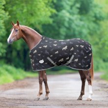 Derka polarowa York Ismena, szara w koniki