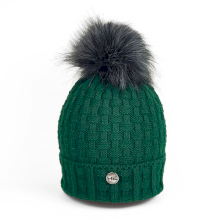 Czapka zimowa Horsenjoy Elza, zielona