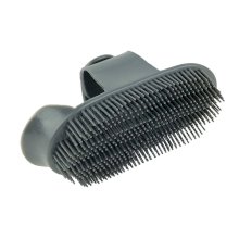 Zgrzebło york grzebieniowe junior, szare