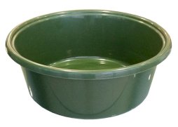 Miska na paszę ze szczelną pokrywką, oliwka