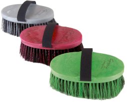 Szczotka dla konia Haas Groovy z włosiem 5cm, losowe kolory