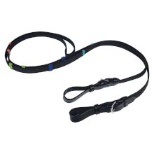 Wodze edukacyjne z kolorowymi stoperami, czarne