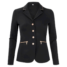 Frak młodzieżowy konkursowy Start Marianne, czarny/ rosegold