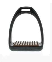 Strzemiona syntetyczne REFLEX, czarne z brązową wkładką