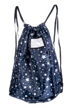 Worek plecak na Hobby Horse, granatowa w gwiazdki