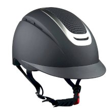 Kask jeździecki York Saphire Matt Gun, czarny