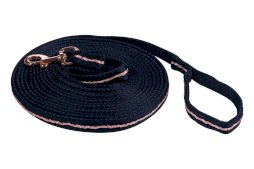 Lonża HKM Rosegold Glamour, granat/różowy złoty