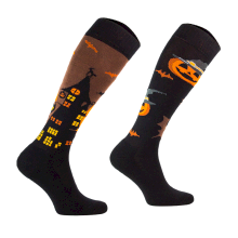 Podkolanówki jeździeckie Comodo, Haloween