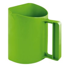 Miarka do paszy plastikowa, jasnozielona