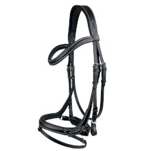 Ogłowie anatomiczne Horsenjoy Anatomic, czarne