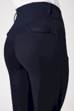 Bryczesy termiczne wodoodporne Horze Mira, granatowe