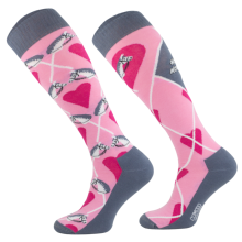Podkolanówki jeździeckie Comodo, Hobby Horse pink