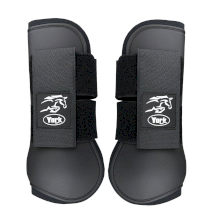 Ochraniacze neoprenowe dla konia York Basic przednie, czarne