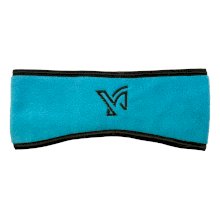 Opaska polarowa York, czarno-turkusowa