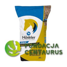 Pasza podstawowa bez owsa dla koni z fundacji Centaurus, Hoveler Getreide Mix Gold, 20kg