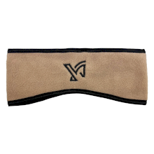 Opaska polarowa York, beżowo-czrna