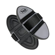 Zgrzebło York Axel Flexi, czarno-szare