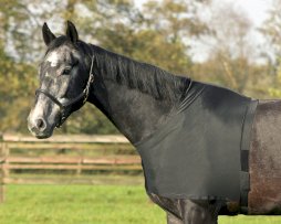 Elastyczny ochraniacz pod derkę, dla koni i kuców, czarny
