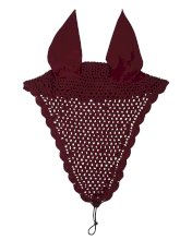 Nauszniki dla konia QHP Lungo, burgund