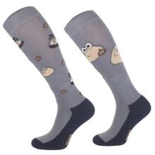 Podkolanówki jeździeckie Comodo bawełniane, Pou