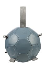 Zabawka dla konia piłka na marchewki HKM Fun, niebieska