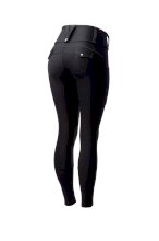 Bryczesy jeździeckie kompresyjne B Vertigo Chiara, black beauty