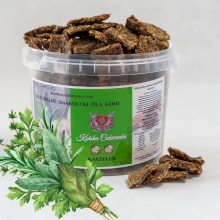 Ciastka dla koni i ludzi ziołowe, kaszelek