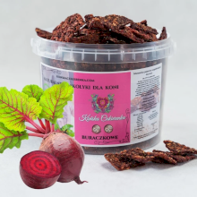 Ciastka dla koni i ludzi  czerwony burak