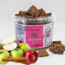 Ciastka dla koni i ludzi  jabłko cynamon