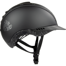 Kask jeździecki CASCO Mistrall-2 Floral Black