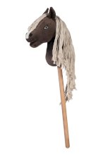 Hobby Horse Koń Professional Slim Line, ciemny brązowy